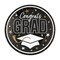 9" Graduation Party Congrats Grad Round Paper Dinner Plates 25 Count